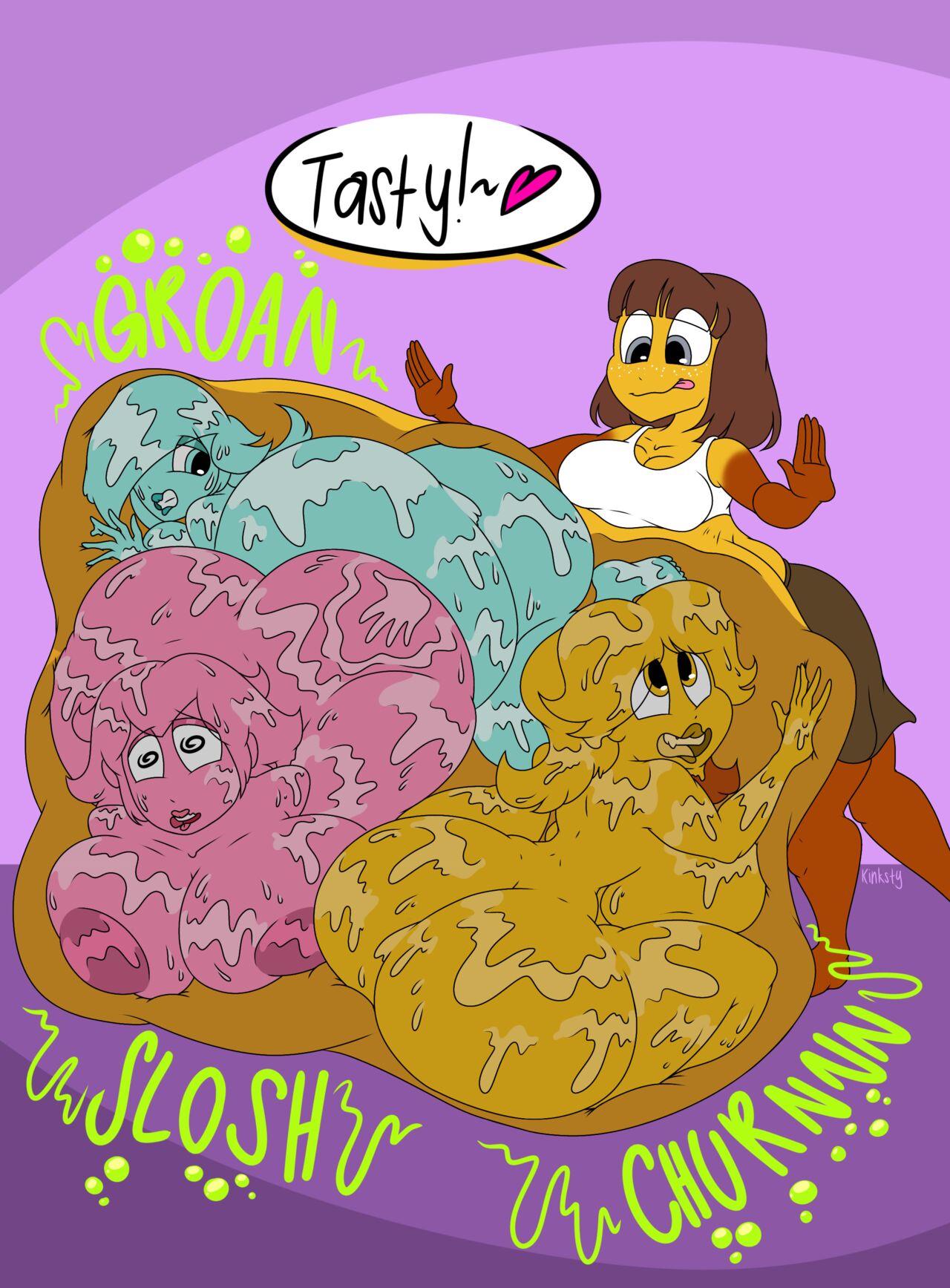 Slime Girl Buffet page 4 full