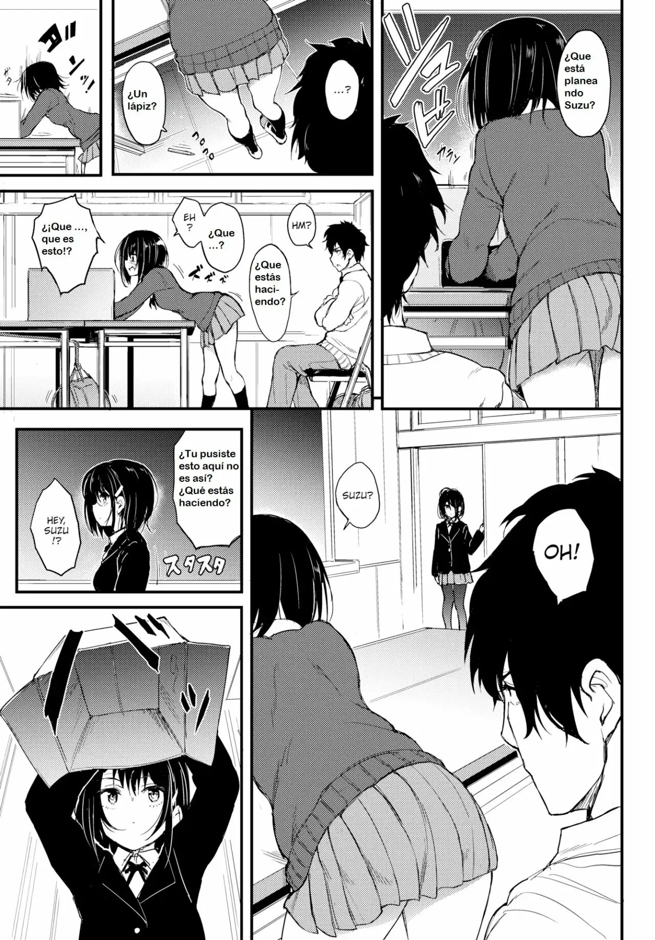 Kaede & Suzu 1-7, Spanish. page 4 full