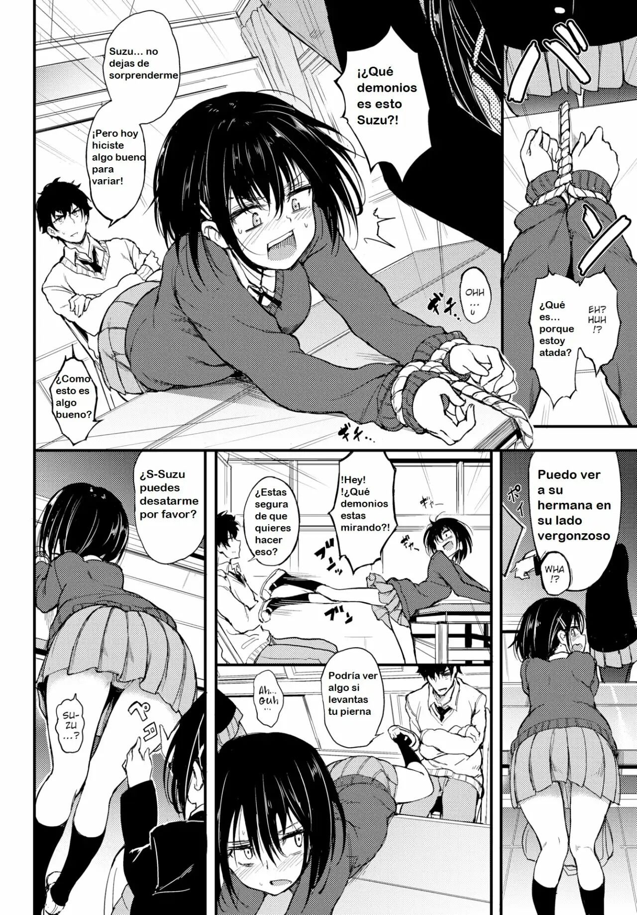Kaede & Suzu 1-7, Spanish. page 5 full