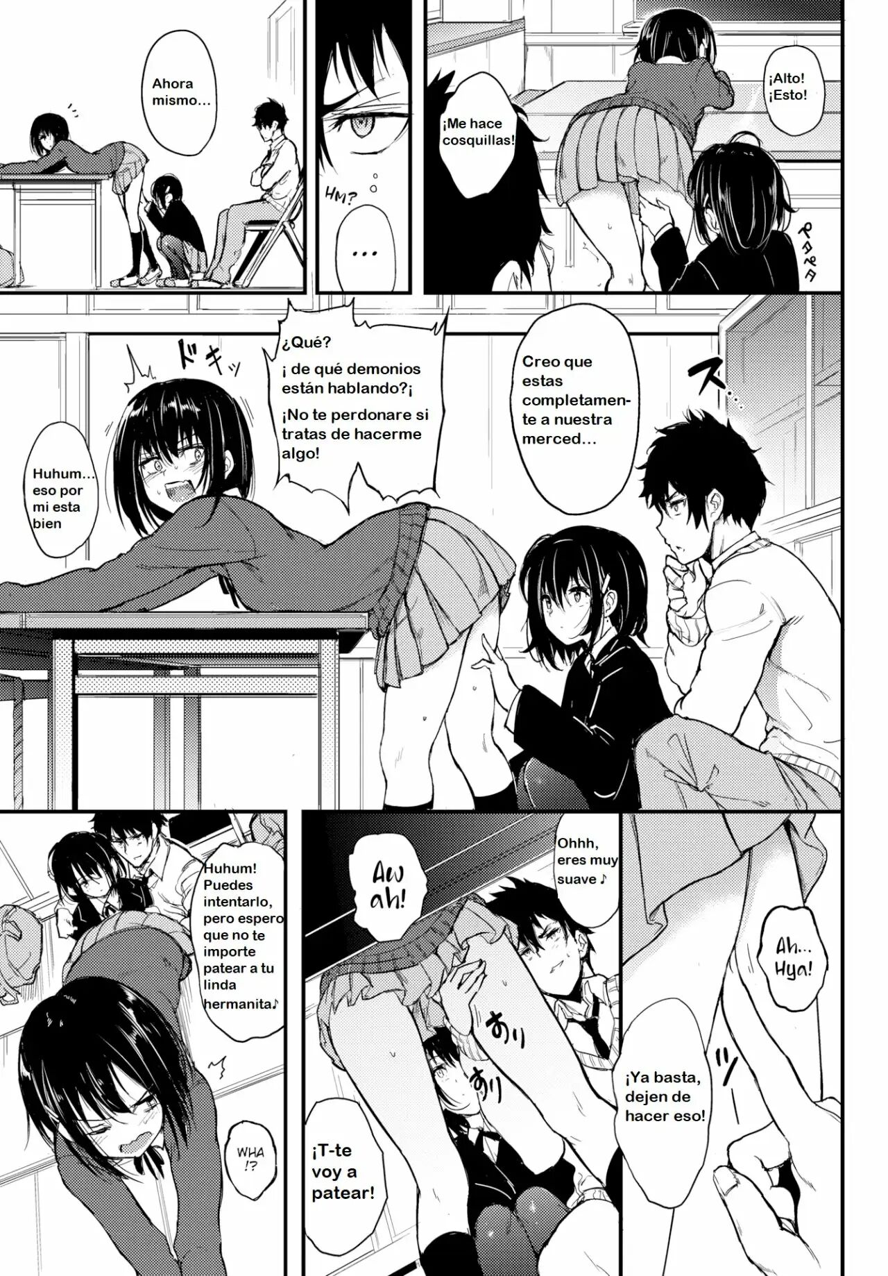 Kaede & Suzu 1-7, Spanish. page 6 full