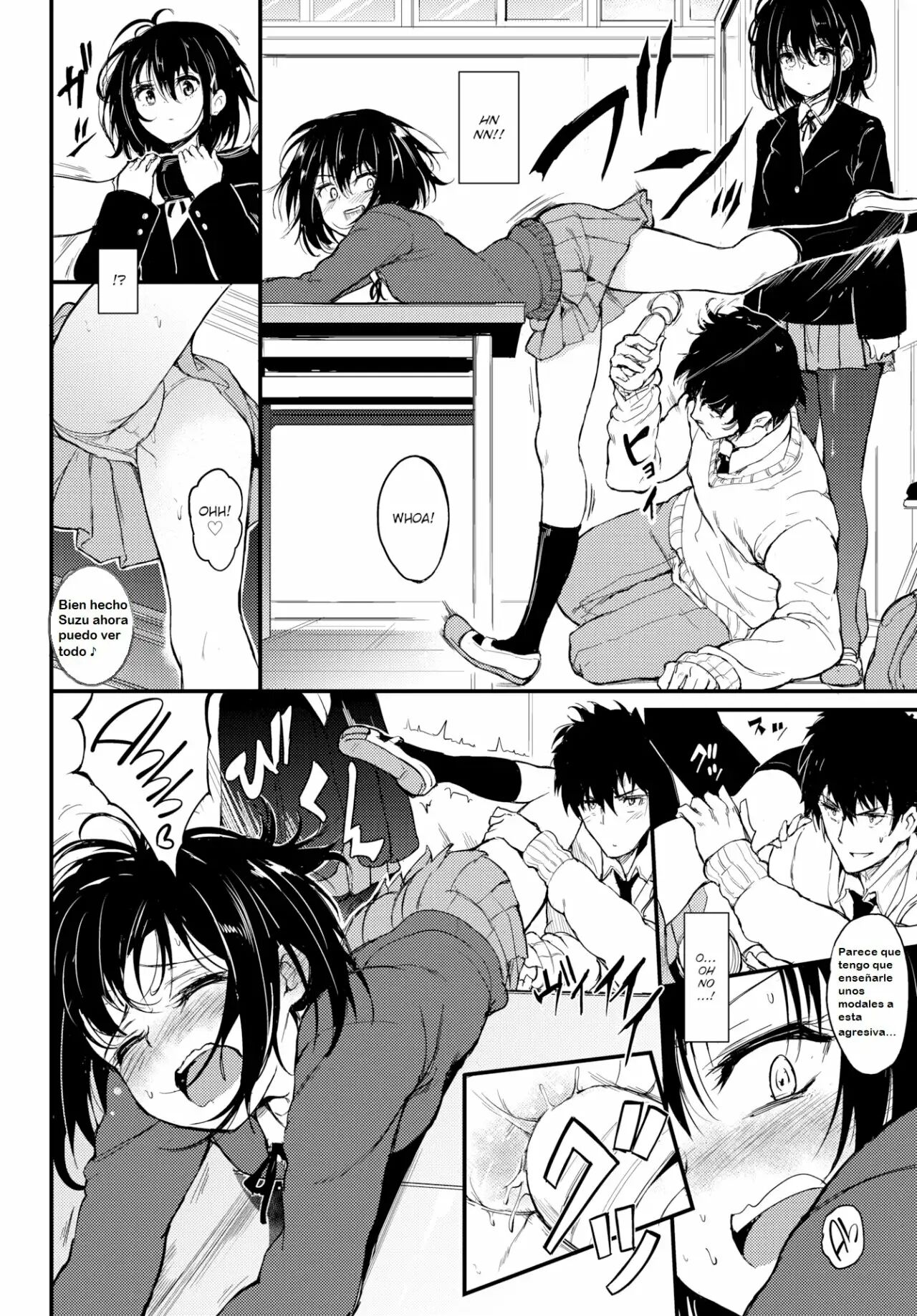 Kaede & Suzu 1-7, Spanish. page 9 full