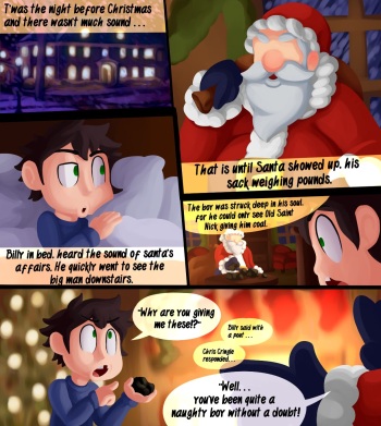 Twas the night before Xmas cover