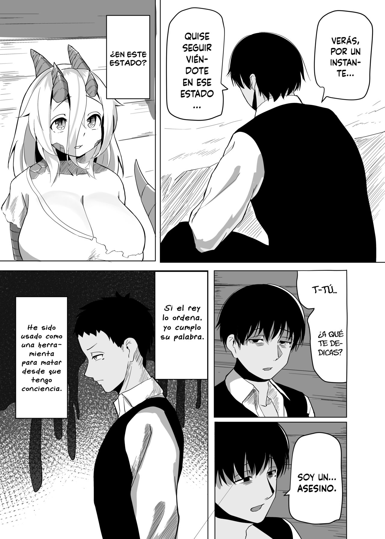 Konna Sugata no Watashi demo Suki ni Natte kureru...? Hakugai Ryuujo to Genkai Koroshi-ya no Junai Kairaku Ochi page 12 full