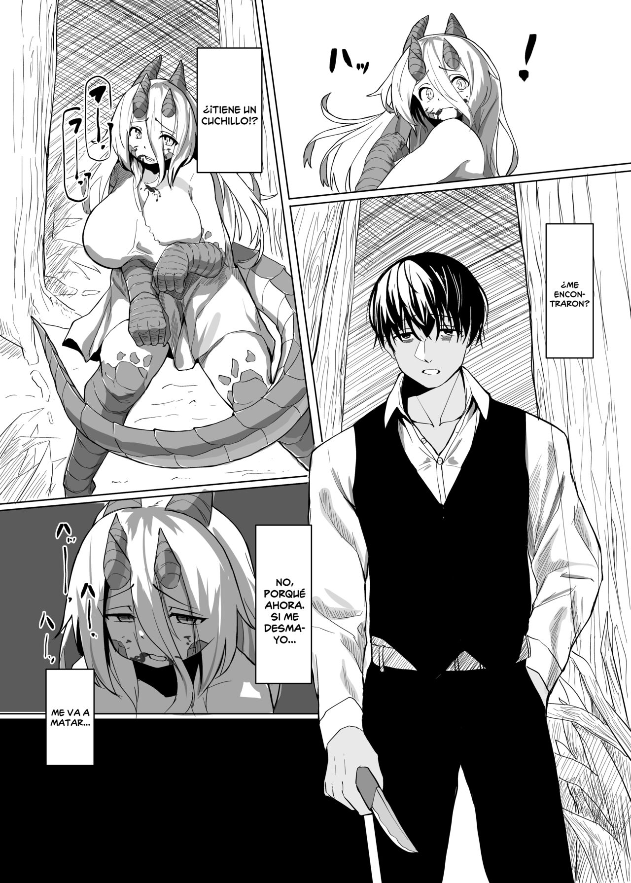 Konna Sugata no Watashi demo Suki ni Natte kureru...? Hakugai Ryuujo to Genkai Koroshi-ya no Junai Kairaku Ochi page 7 full