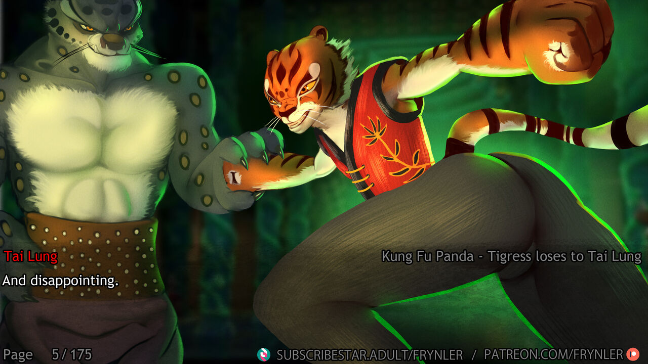 Tigress loses to Tai Lung page 5 full