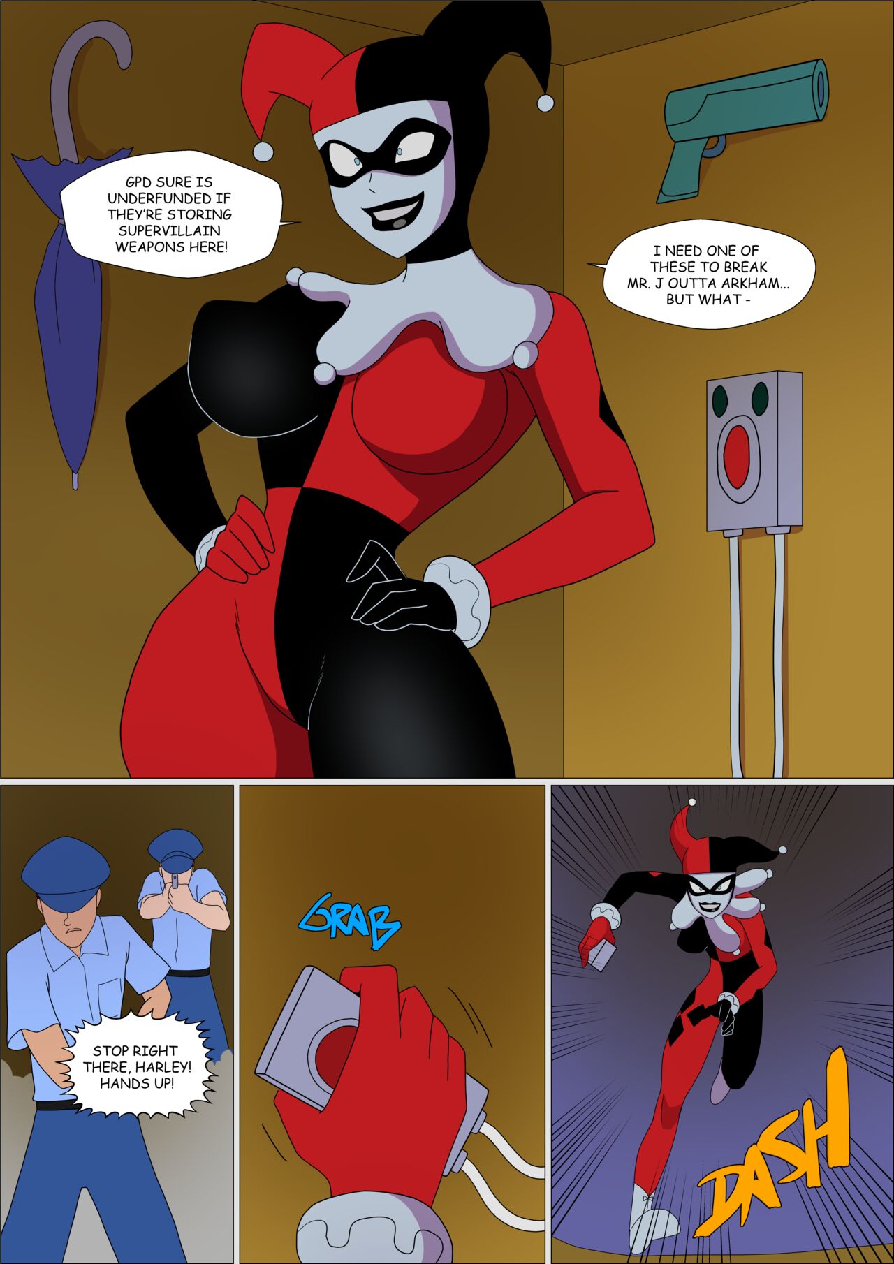 Batgirl Muscular page 11 full