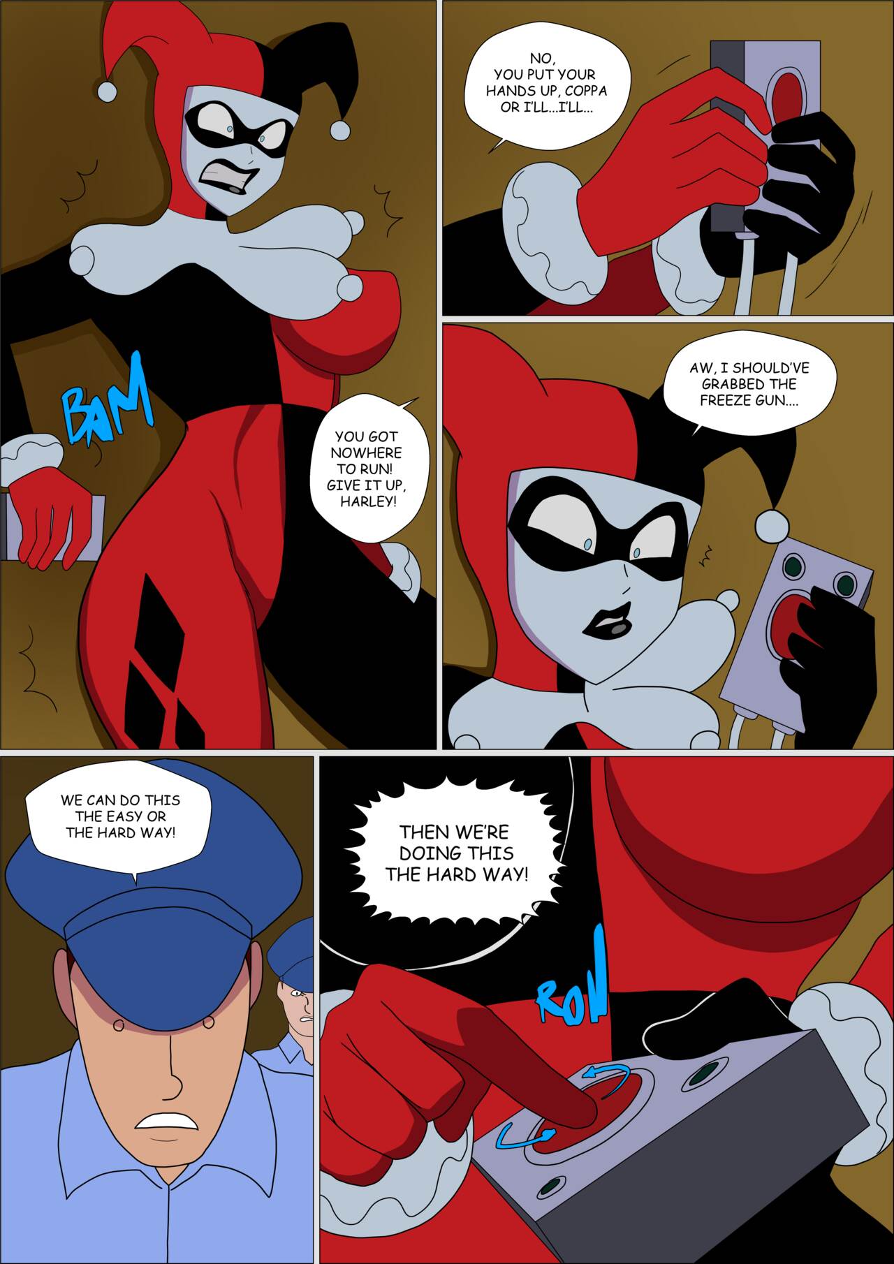 Batgirl Muscular page 12 full