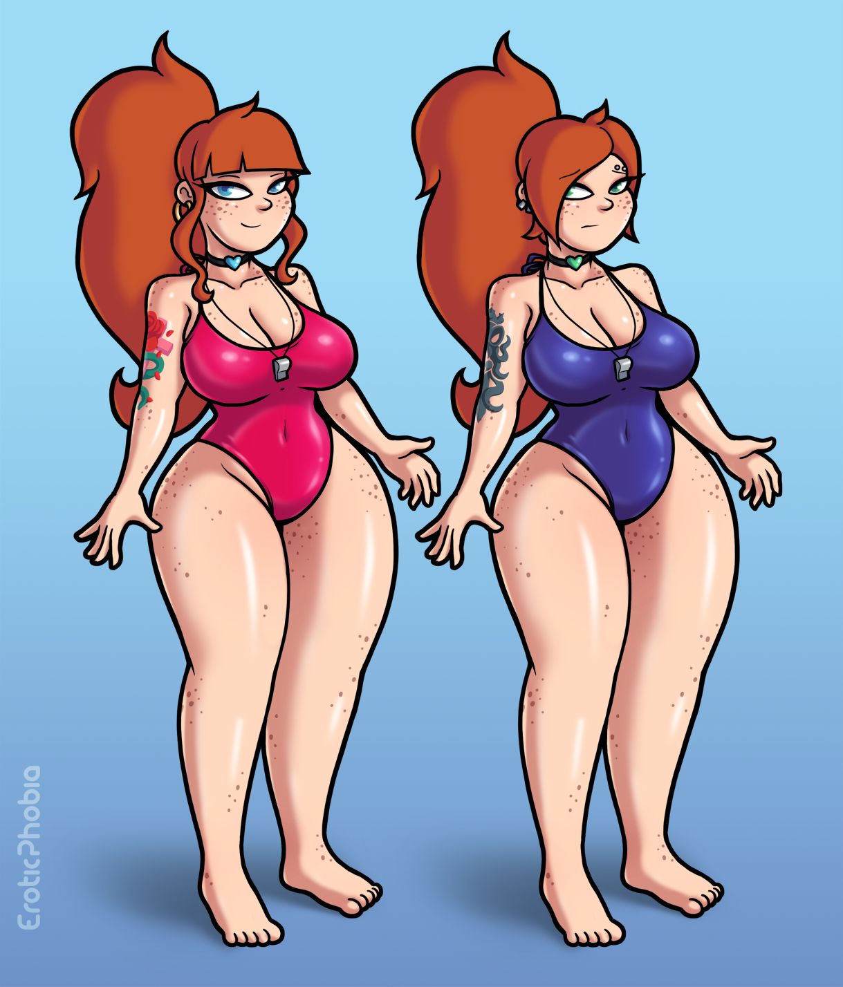 Pool Gals: Pam & Sam page 1 full