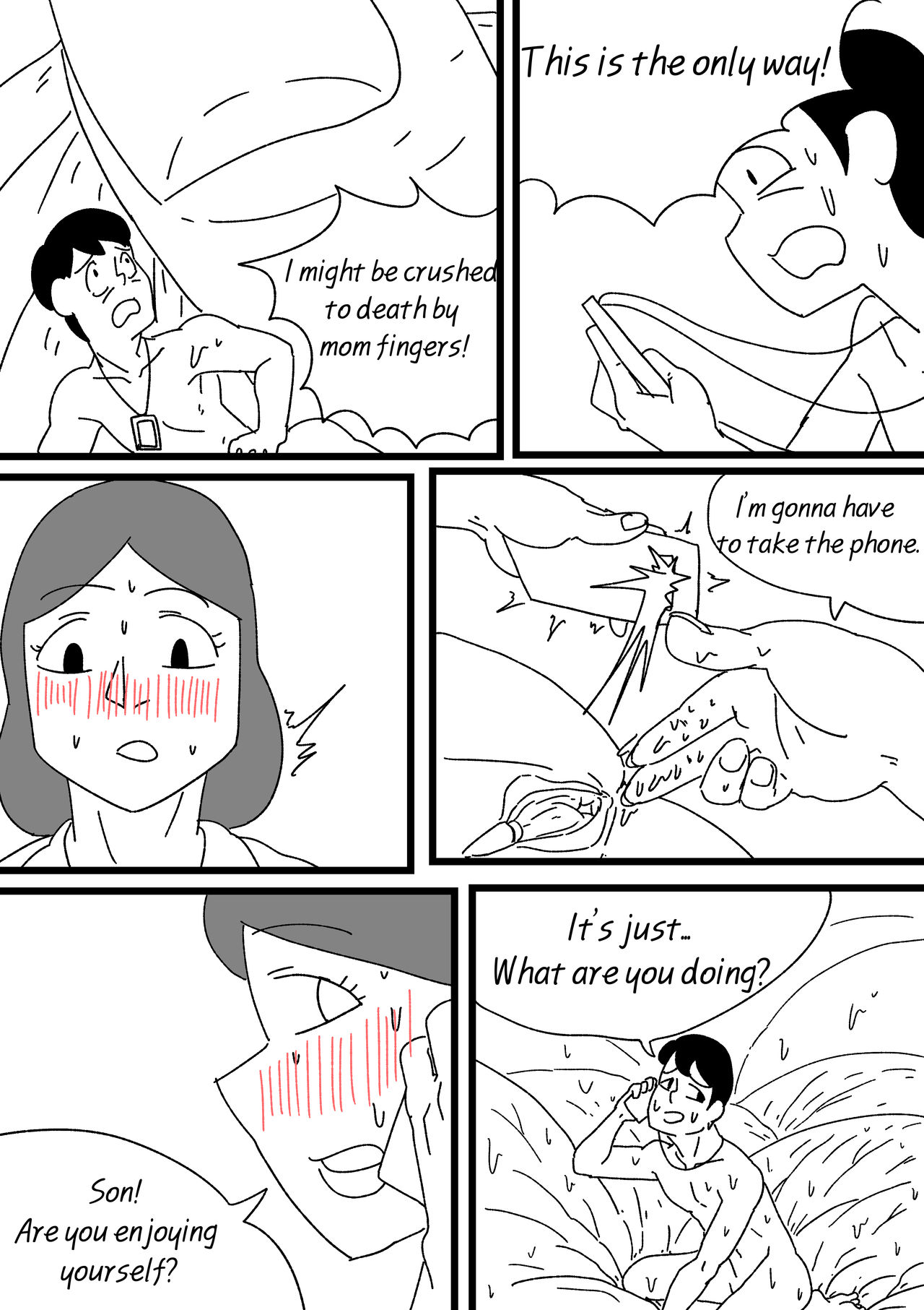 Exploration of the mother's uterus page 10 full