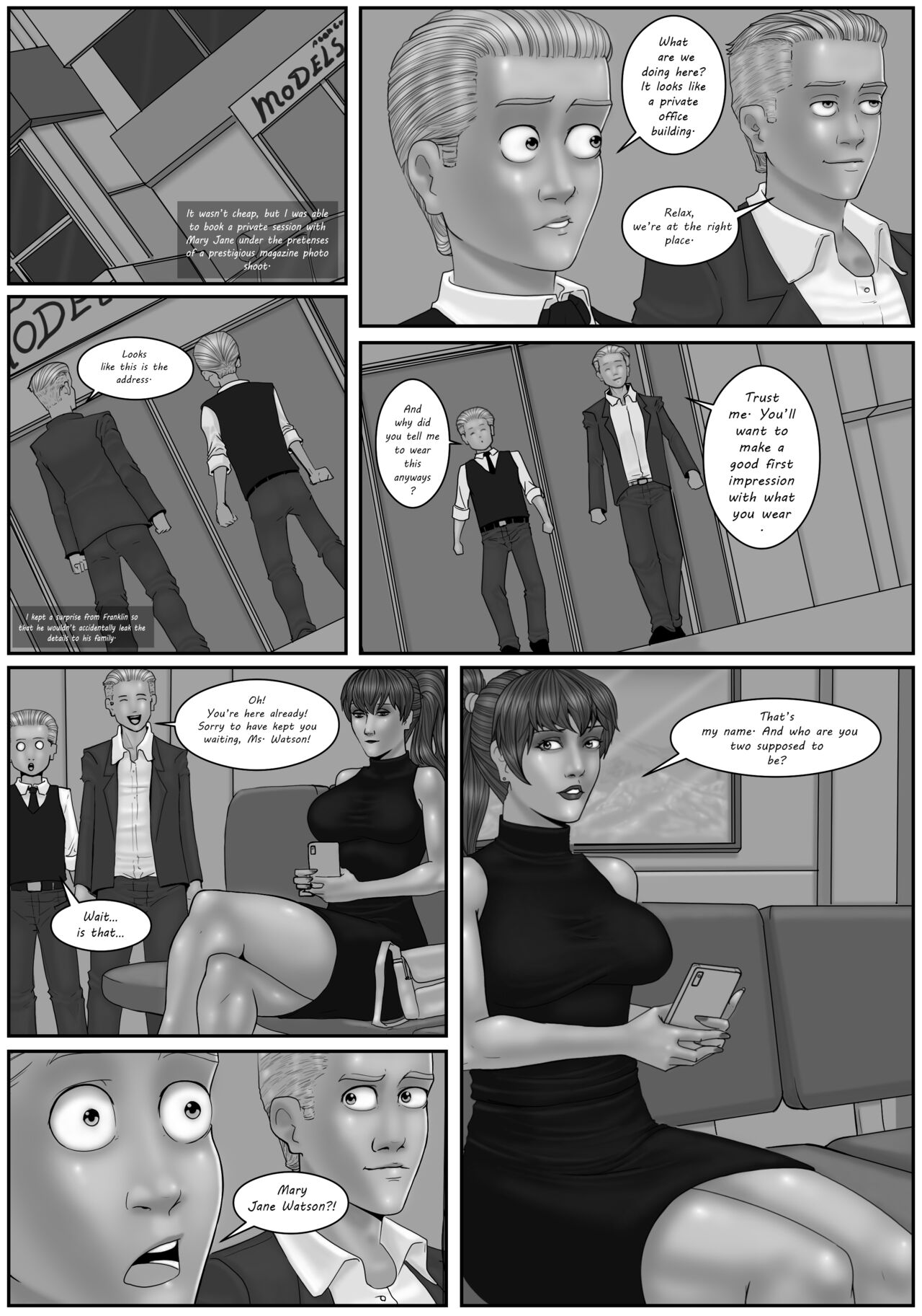 Mutant Scent Lust  Chapter 4: Model Infidelity page 12 full