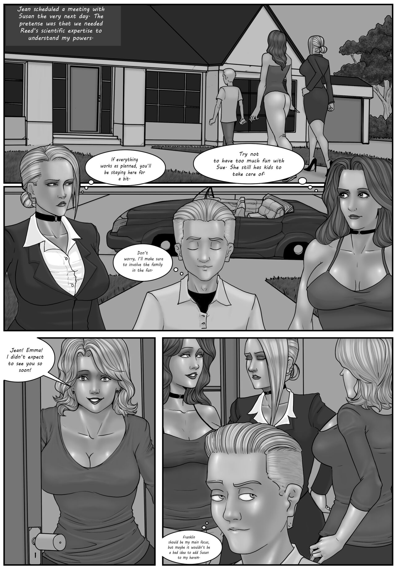 Mutant Scent Lust  Chapter 4: Model Infidelity page 2 full