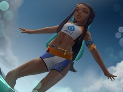 Nessa's Little Beach Day