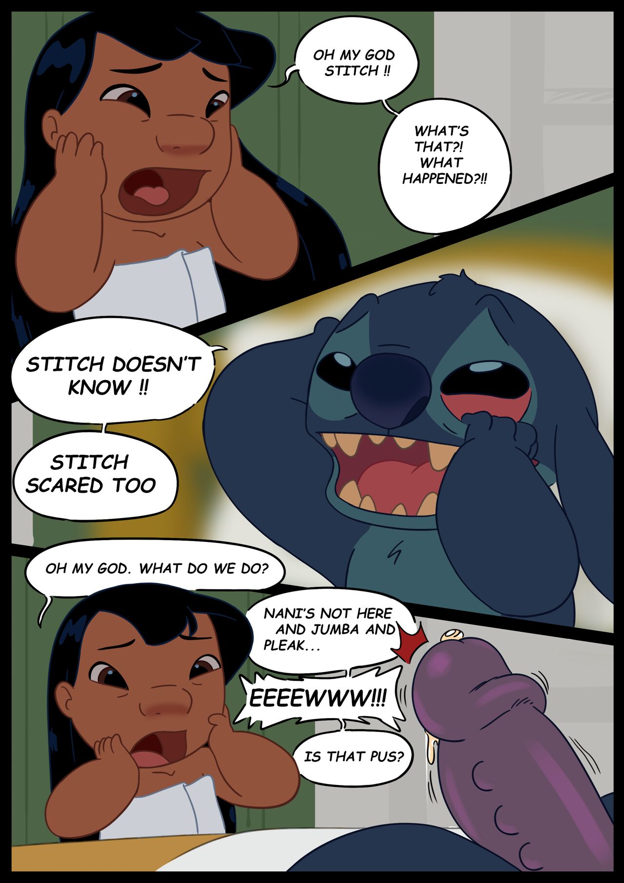 Lilo und stitch porn comics