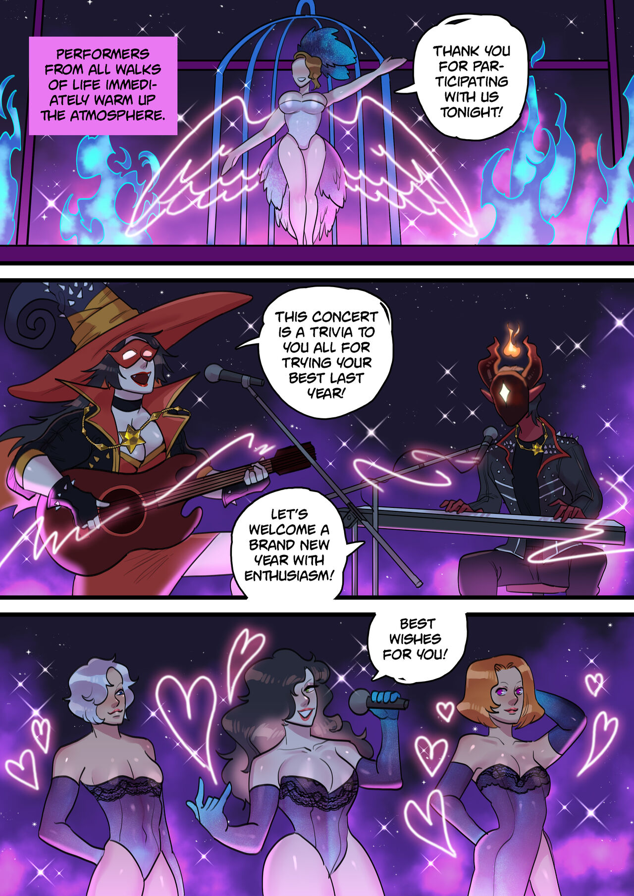 Countdown Concert: Feline page 3 full