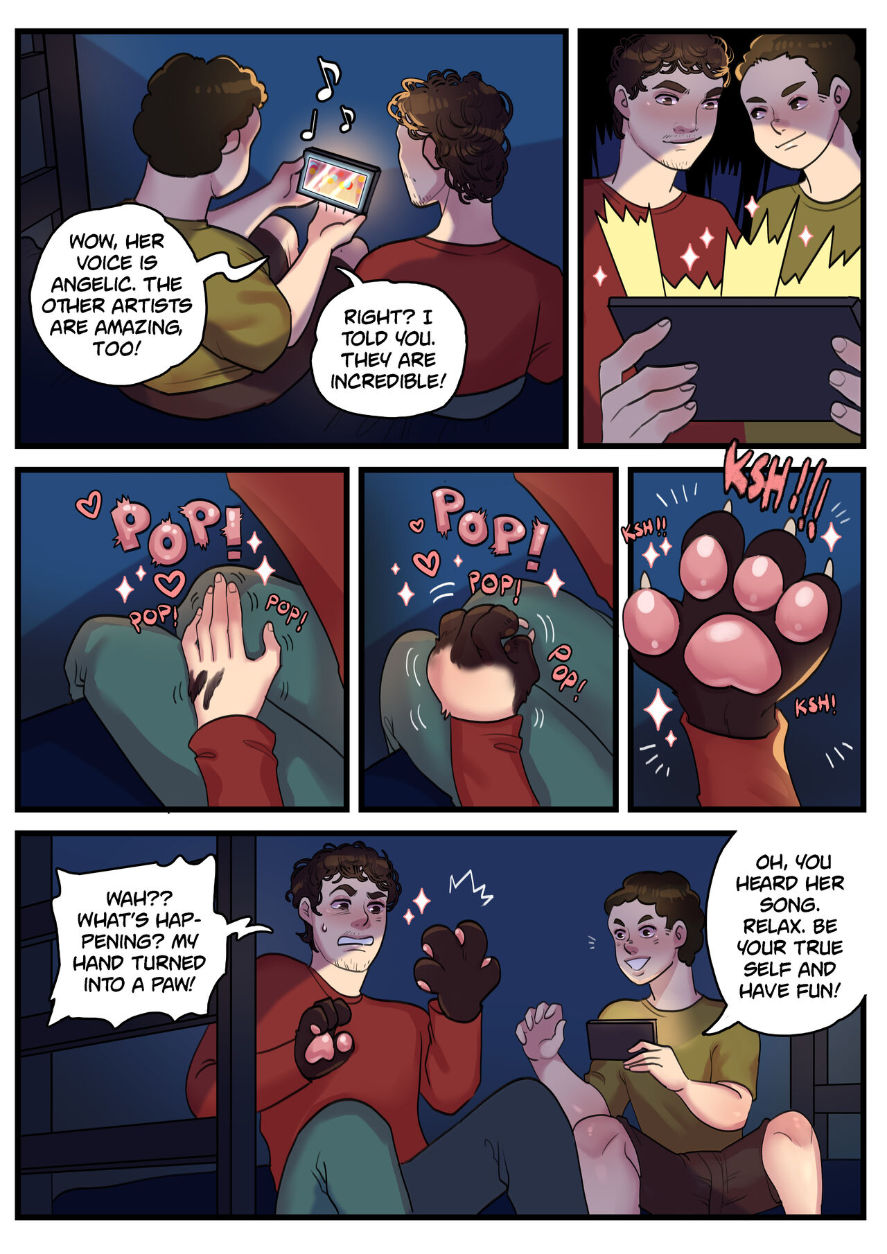 Countdown Concert: Feline page 8 full