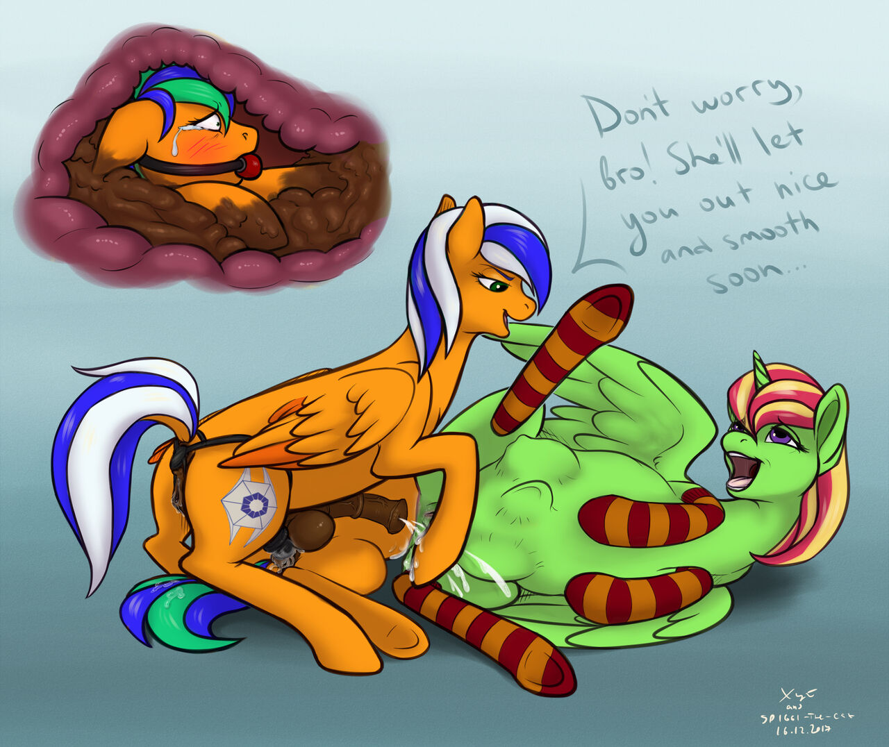 The Pony Vore Comics for Naarkerotic Commission page 1 full