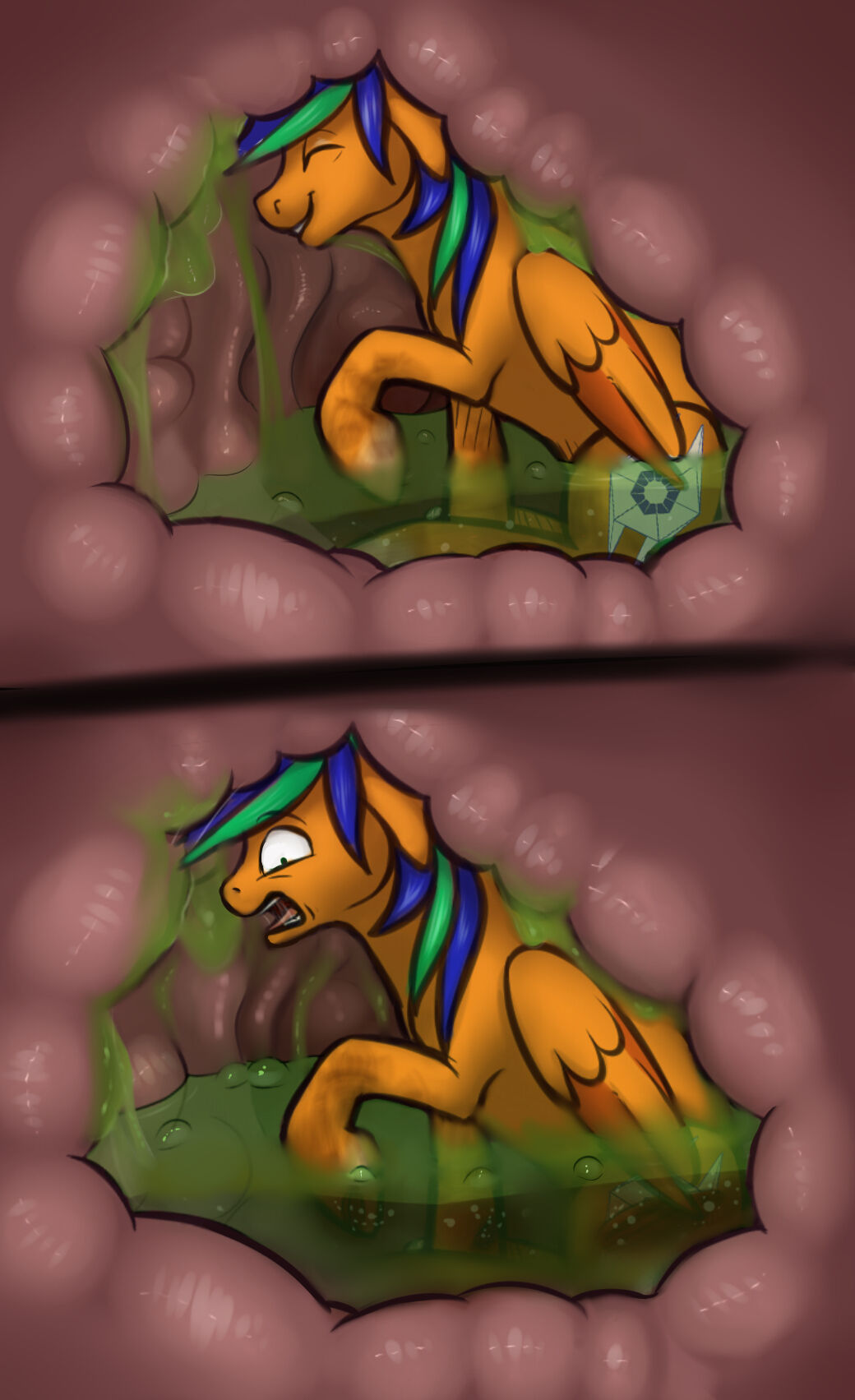 The Pony Vore Comics for Naarkerotic Commission page 9 full