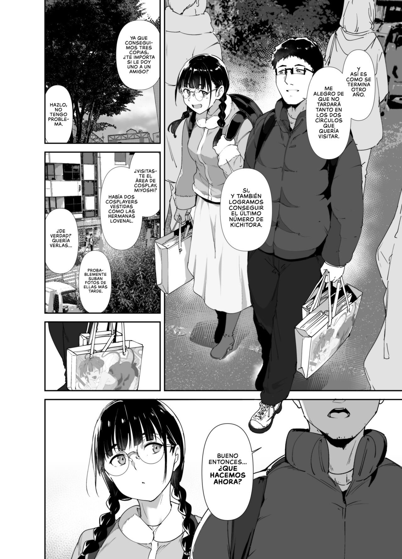 Otaku Tomodachi to no Sex wa Saikou ni Kimochi Ii 2 | El Sexo con mi Amiga Otaku es Alucinante 2 page 5 full