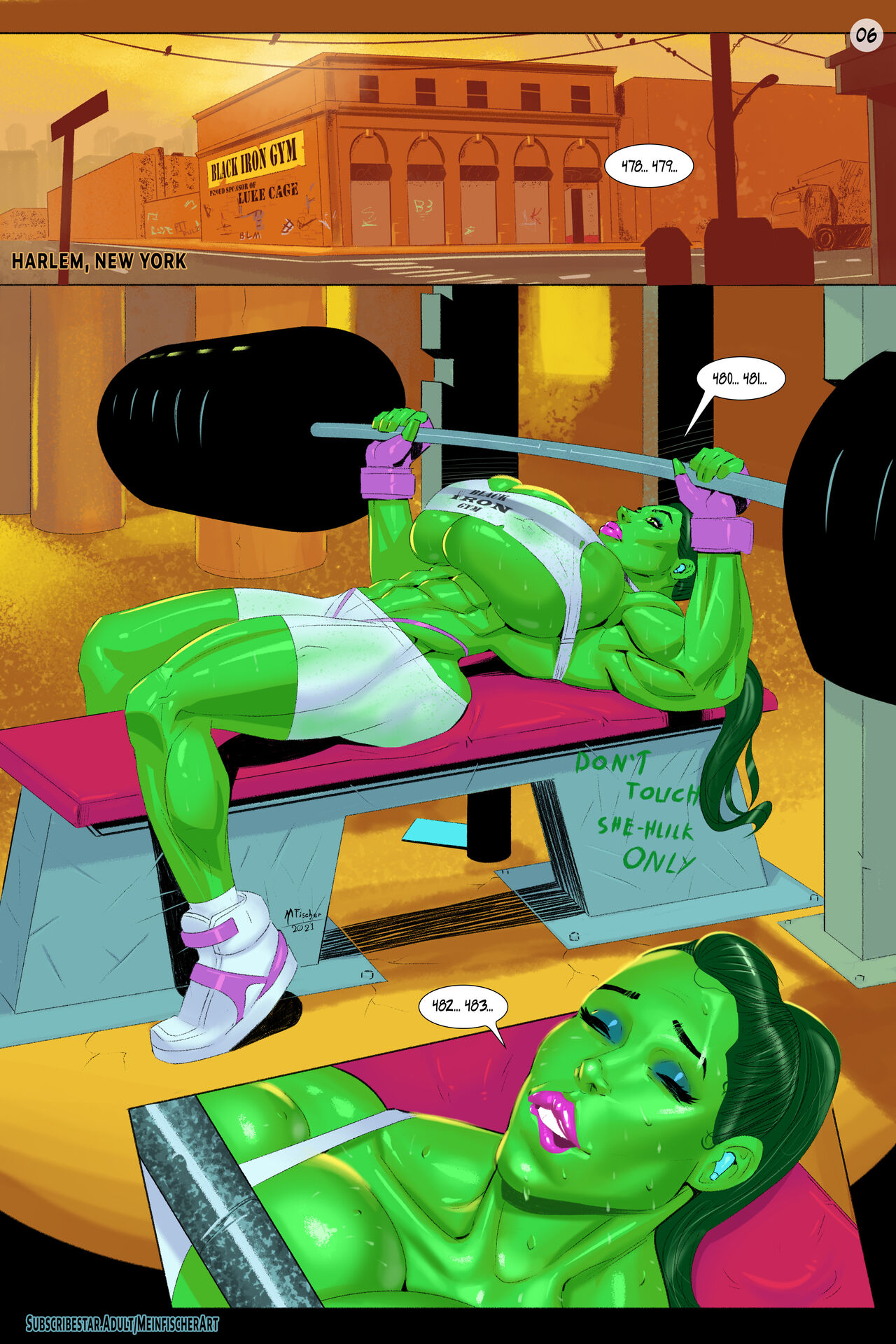 Venom's Kiss 2 page 8 full