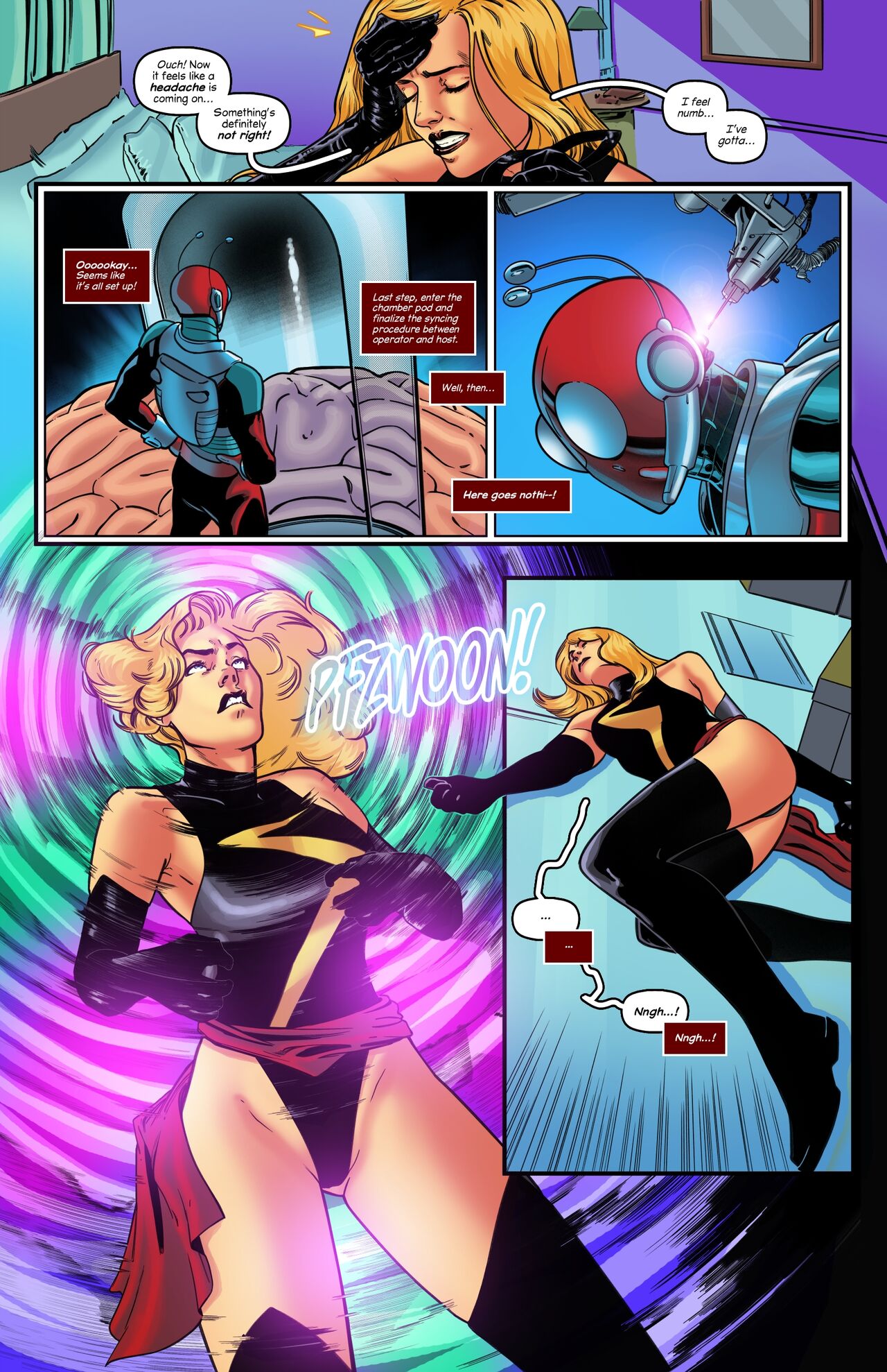 Ms. Danvers: Snatchjacked page 5 full