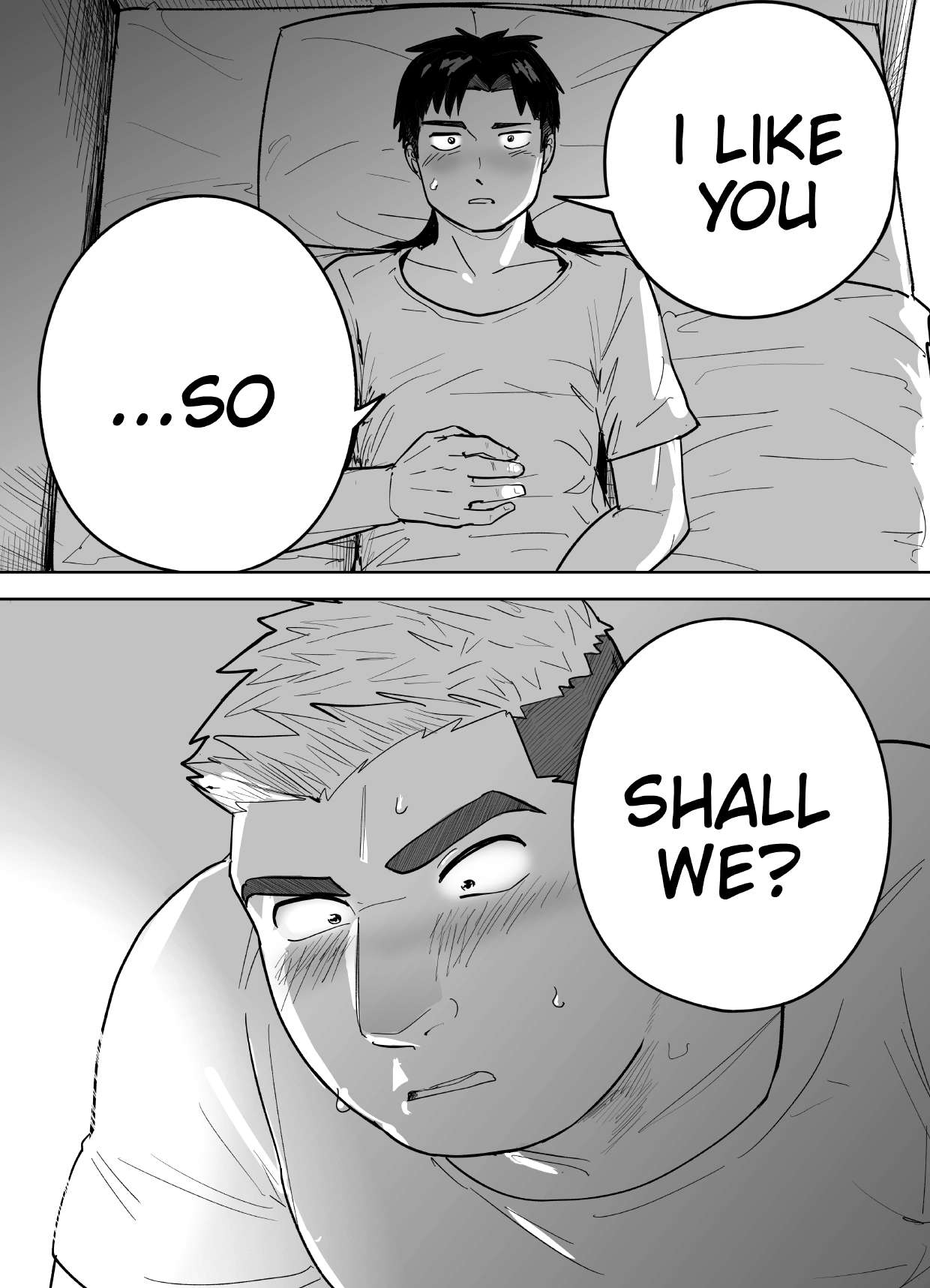 Kataomoi Shiteru Gachimuchi Doukyuusei ni Osowareru Hanashi page 11 full