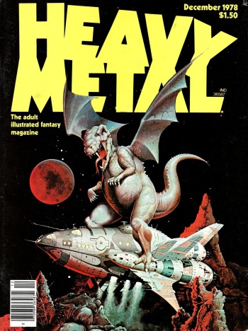 Heavy Metal vol.2 #008 - Vol.3 cover