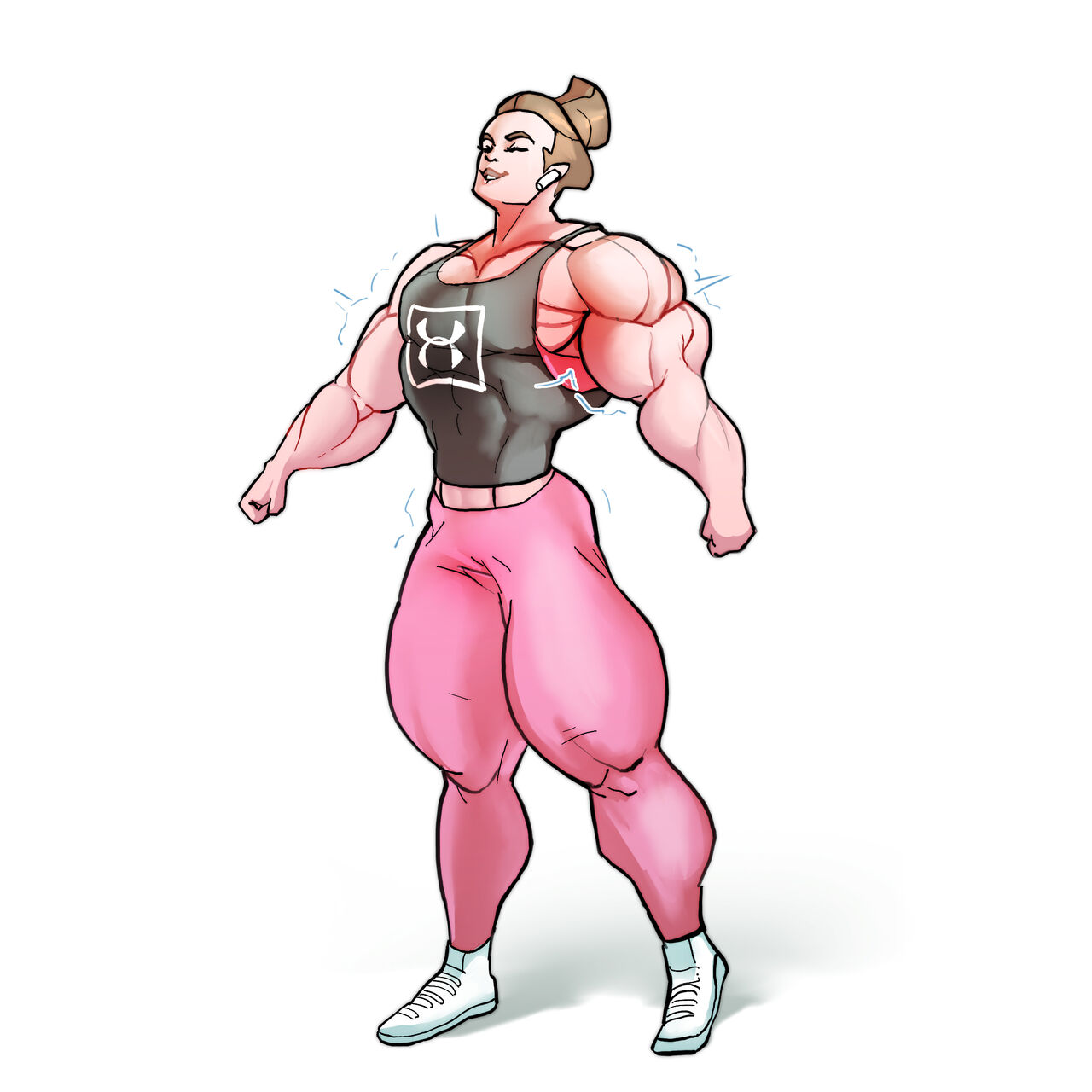 Female Muscle & Futanari Growth Sequences page 10 full