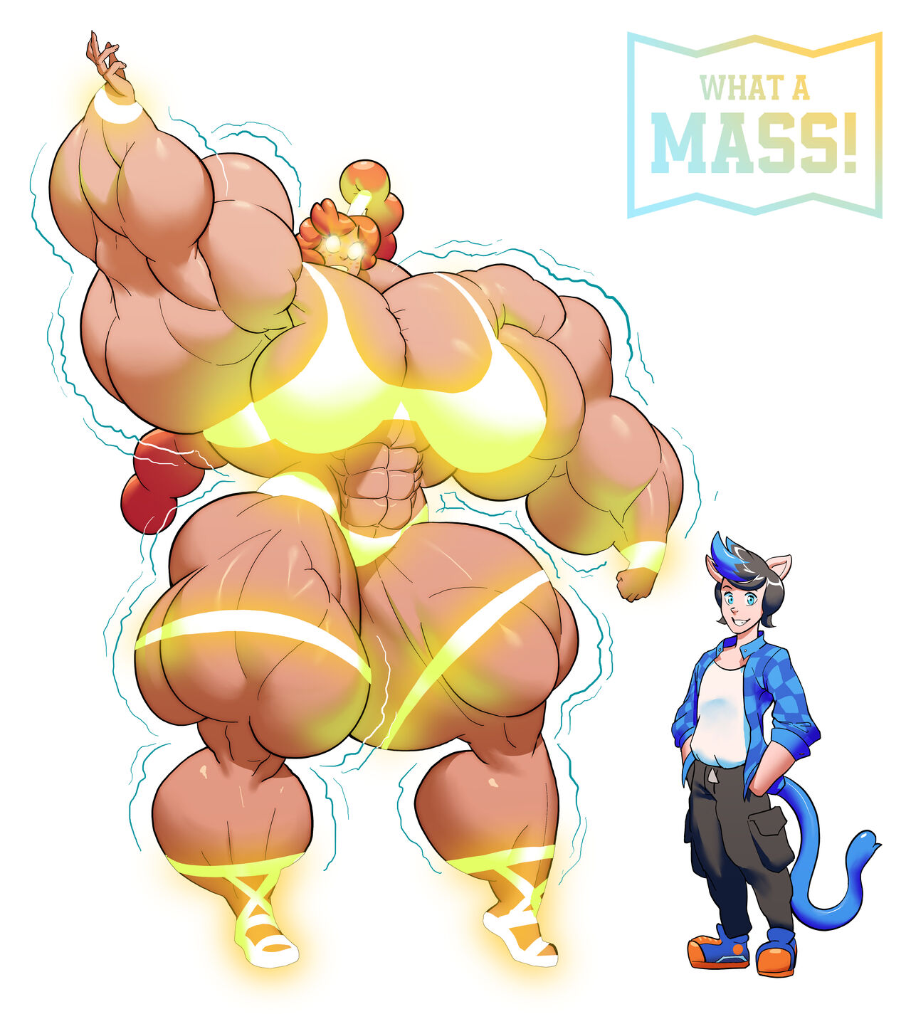 Female Muscle & Futanari Growth Sequences page 5 full