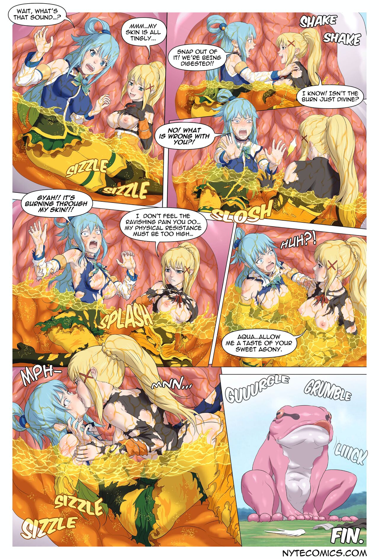 KonoSuba: Aqua's Ribbeting Encounter page 9 full
