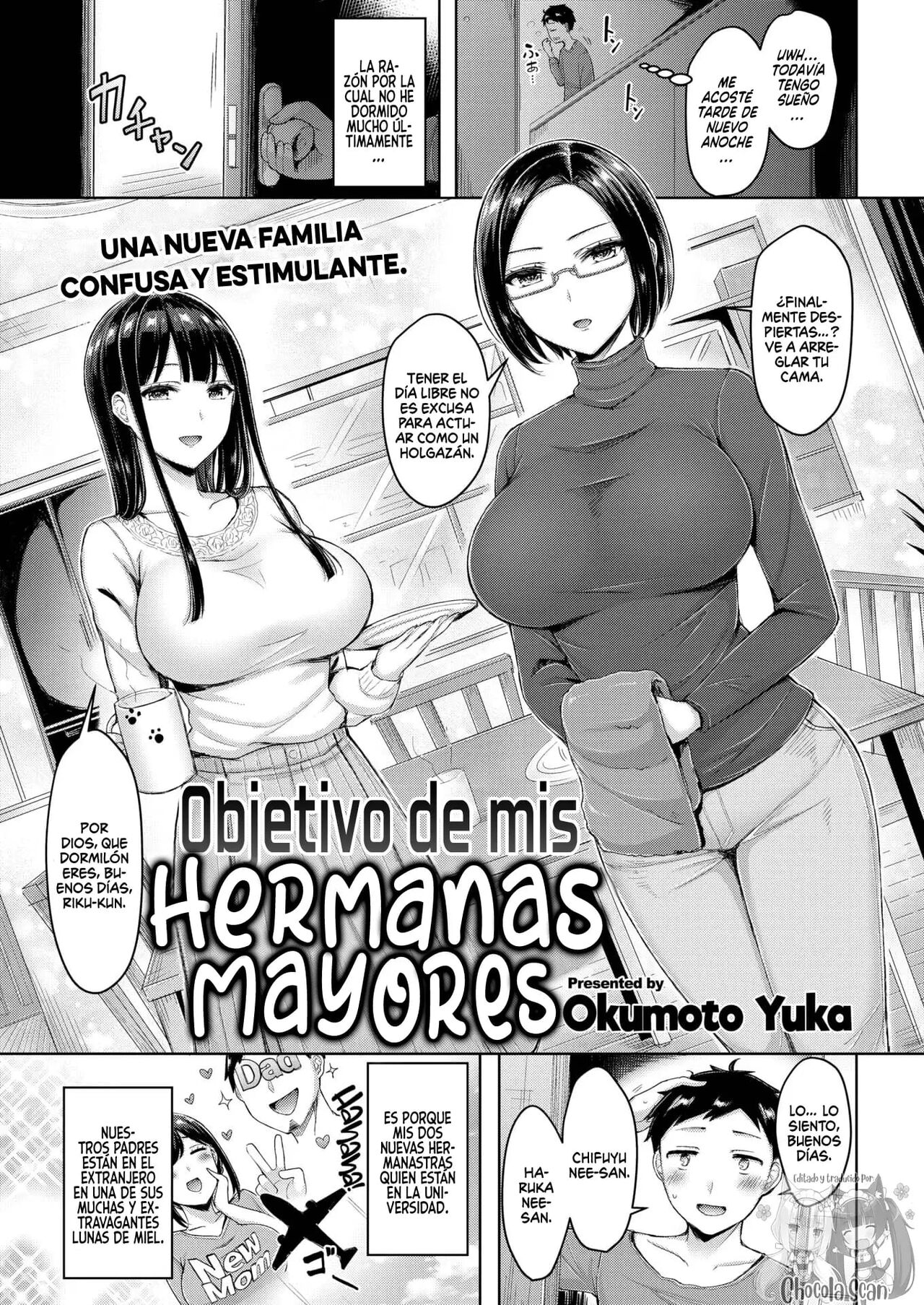 El Objetivo de mis Hermanas Mayores Recopilación Español - Page 1 - Comic  Porn XXX