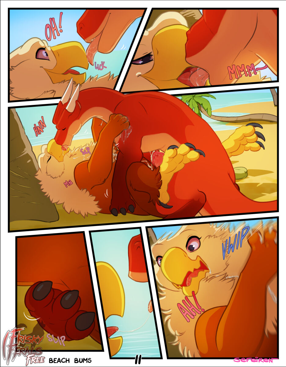 Frisky Ferals - Beach Bums page 12 full