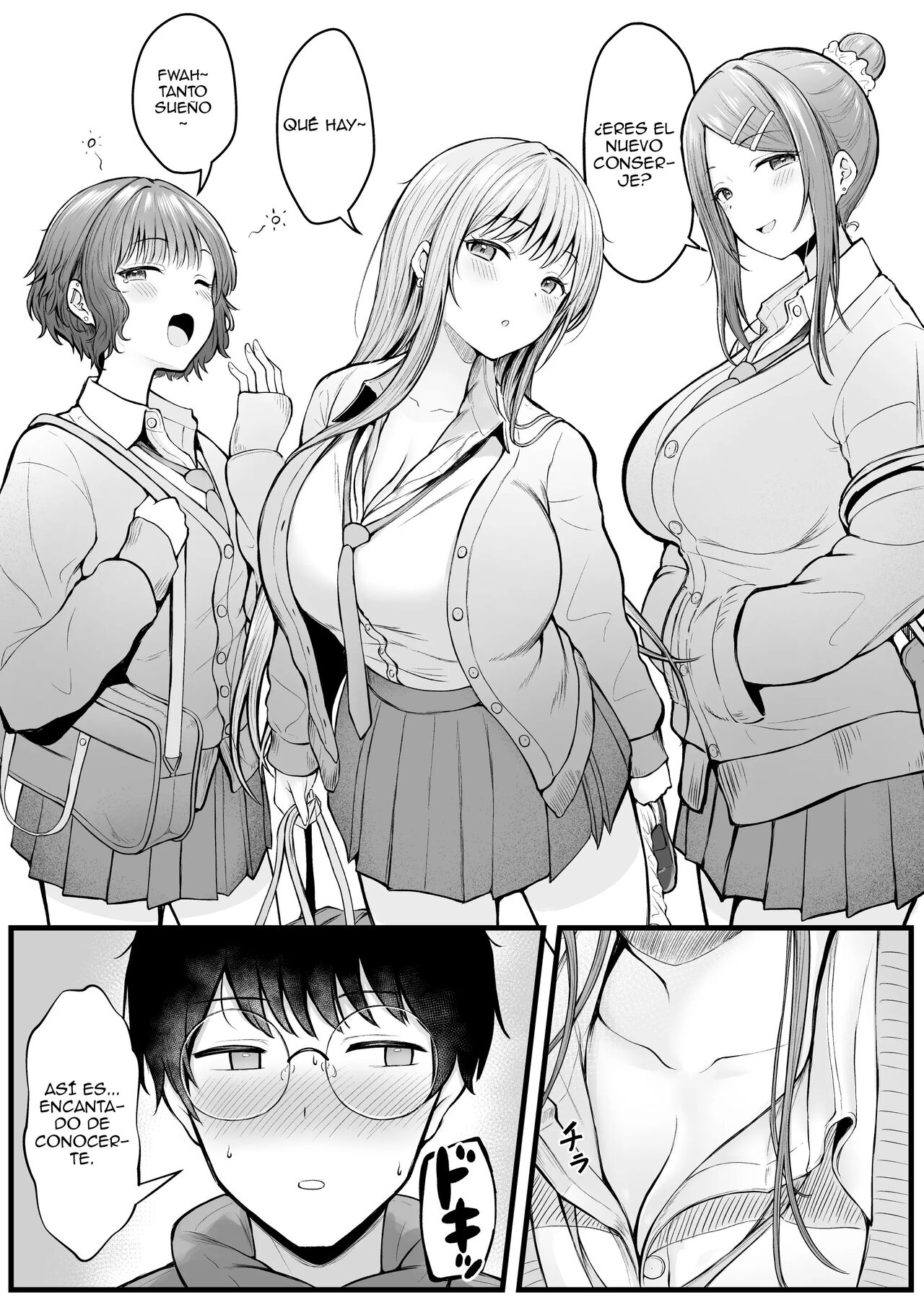 Joshiryou Kanrinin no Boku wa Gal Ryousei ni Furimawasarete masu page 3 full