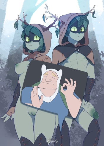 [Ra4s] Huntress Wizard X Finn X Hunter Wizard (Adventure Time) cover
