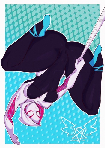 [Ascended Cake] Gwen Stacy (Spider-Man) cover