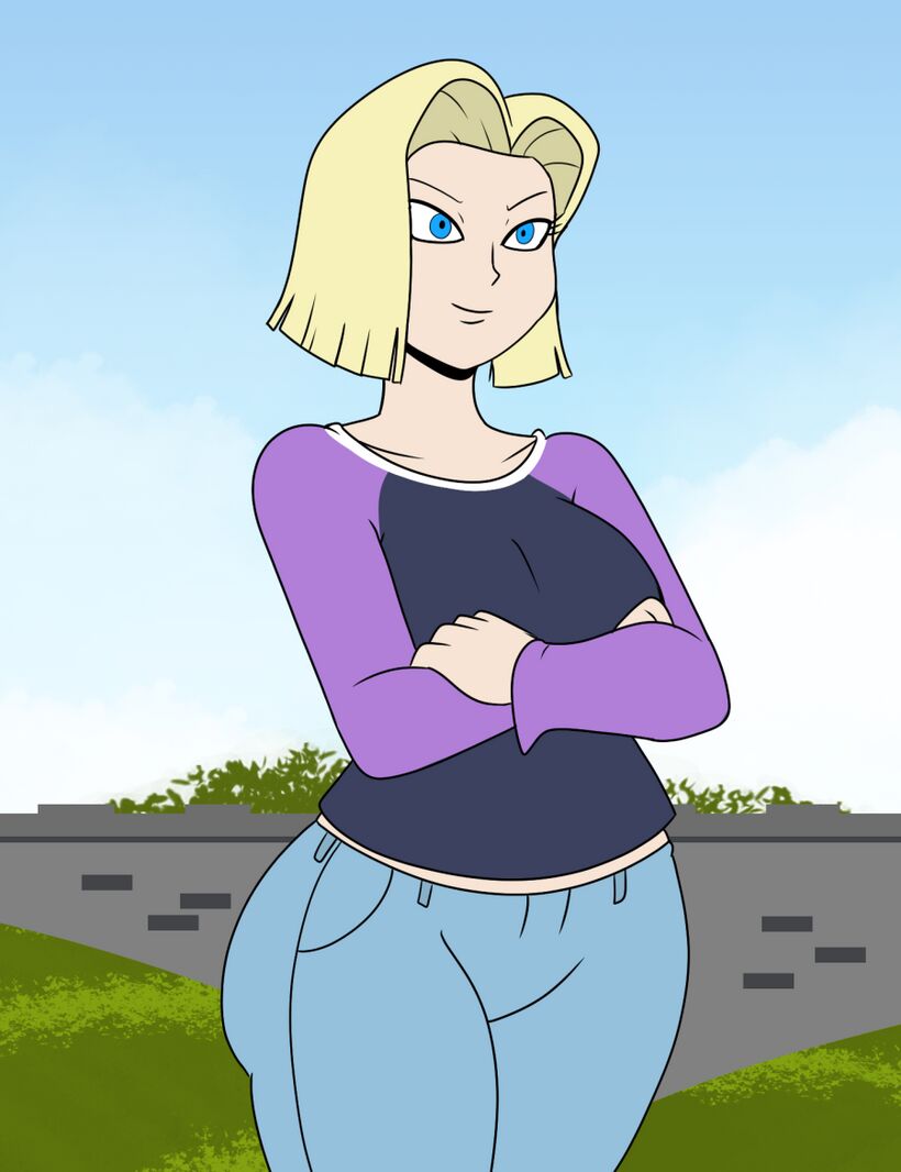 Caked Up - Android 18 page 1 full