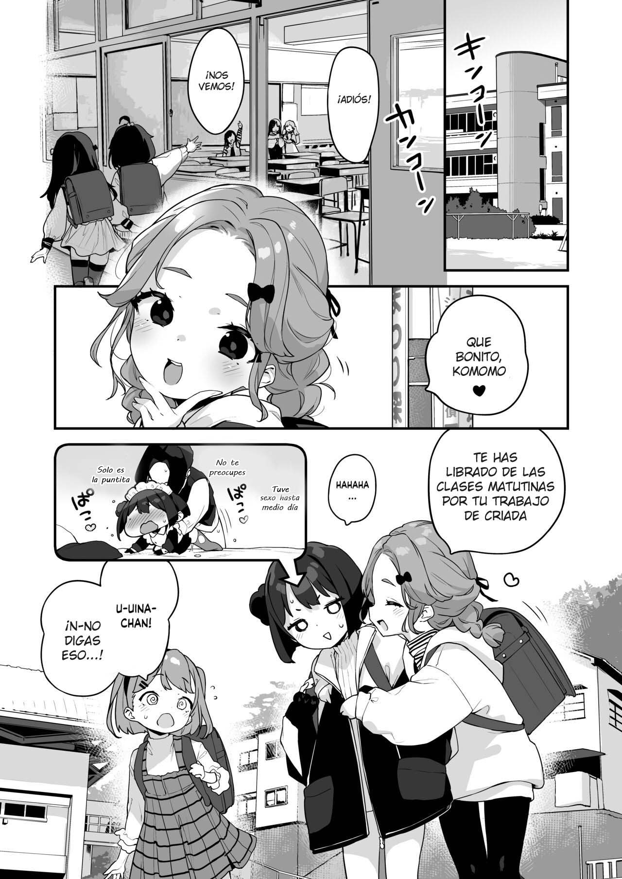 Komomo wa Goshujinsama Senyo no Ryoana Nikubenki Loli Maid page 8 full