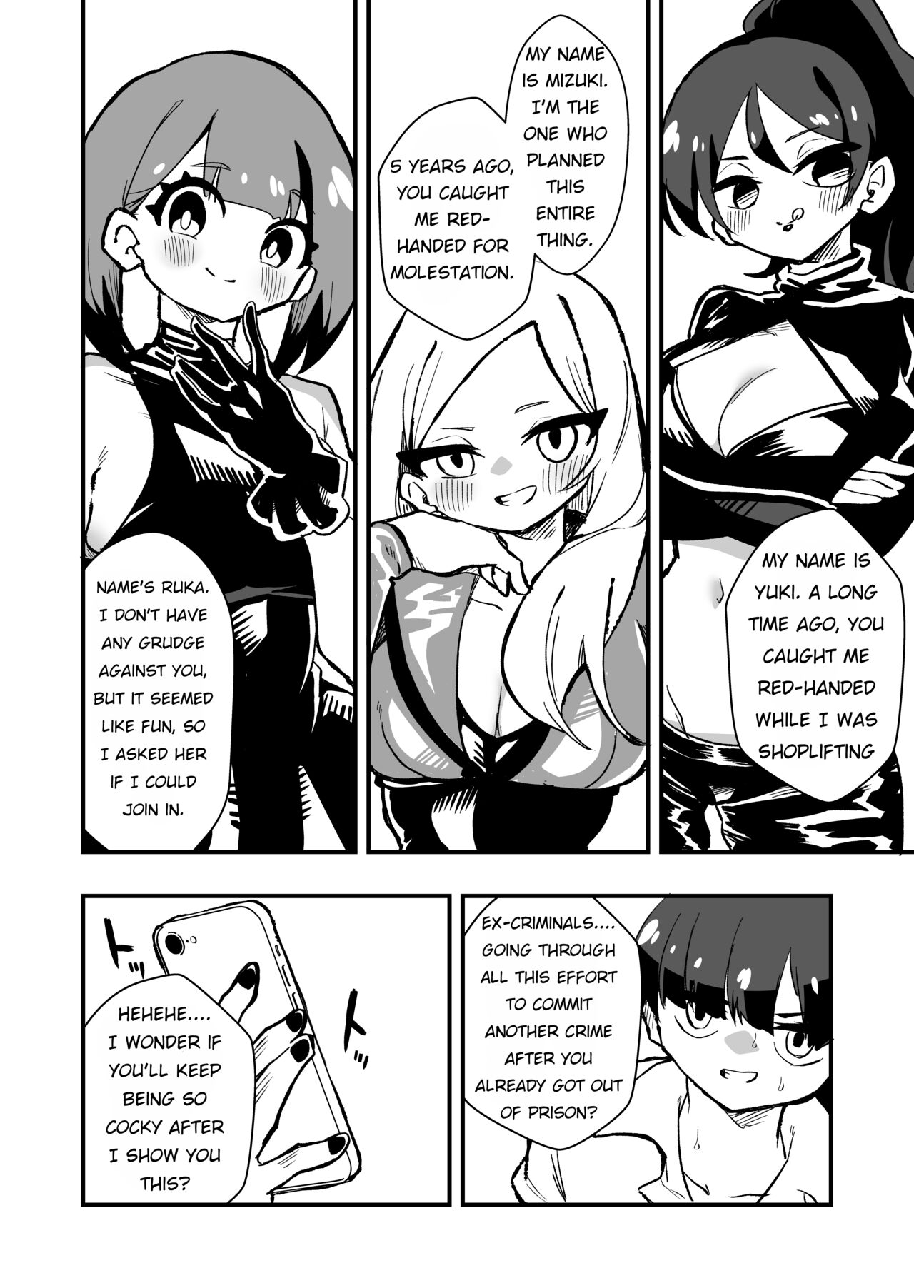 Shussho Shita Moto Shuujin ni Sakaurami Choukyou Sareru Hanashi Zenpen | Being Trained by Ex-Criminals Released from Prison with a Grudge Part 1 page 6 full