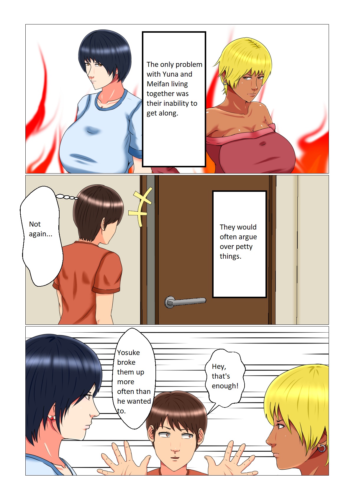 Sleep Rape Pregnancy Vol. 3 "Yuna and Meifan" page 12 full