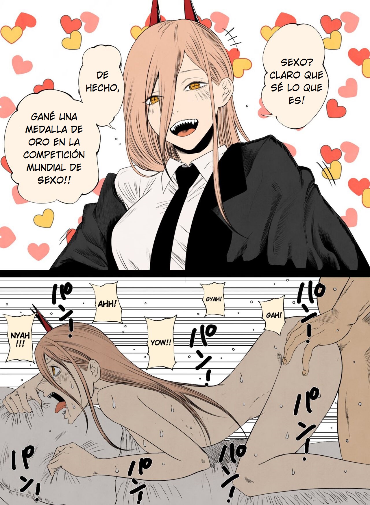 Chainsaw Man Comics page 1 full
