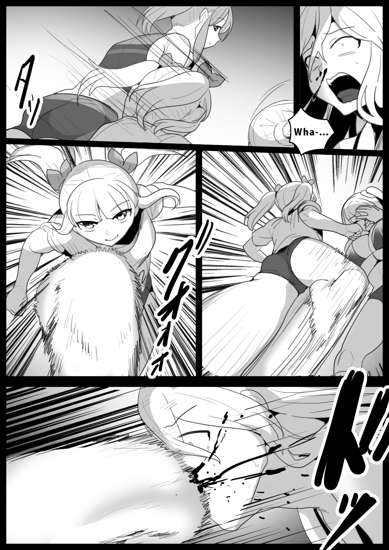 Girls Beat! Plus - Saki vs Ayu & Rie page 4 full
