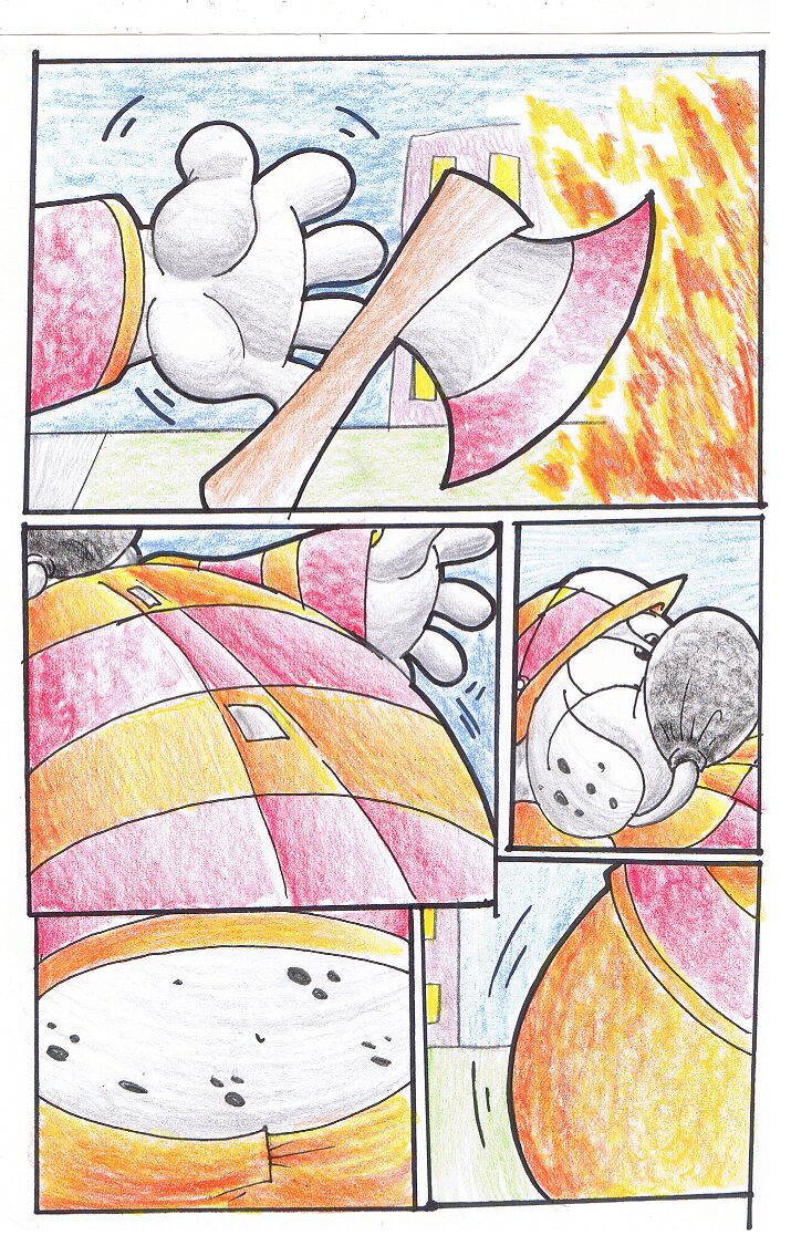 Sparky's Sexy Big Butt Fire Rescue Inflation page 3 full