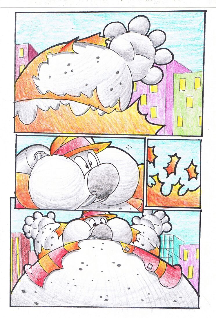 Sparky's Sexy Big Butt Fire Rescue Inflation page 6 full