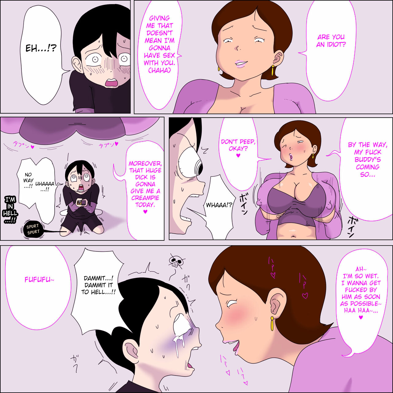 Mama, Kimochi Yosugi. | Mama, it feels good! page 11 full
