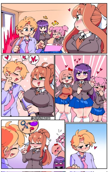 [Quaver] Senpai X DDLC Girls cover
