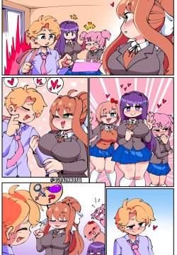 Senpai X DDLC Girls