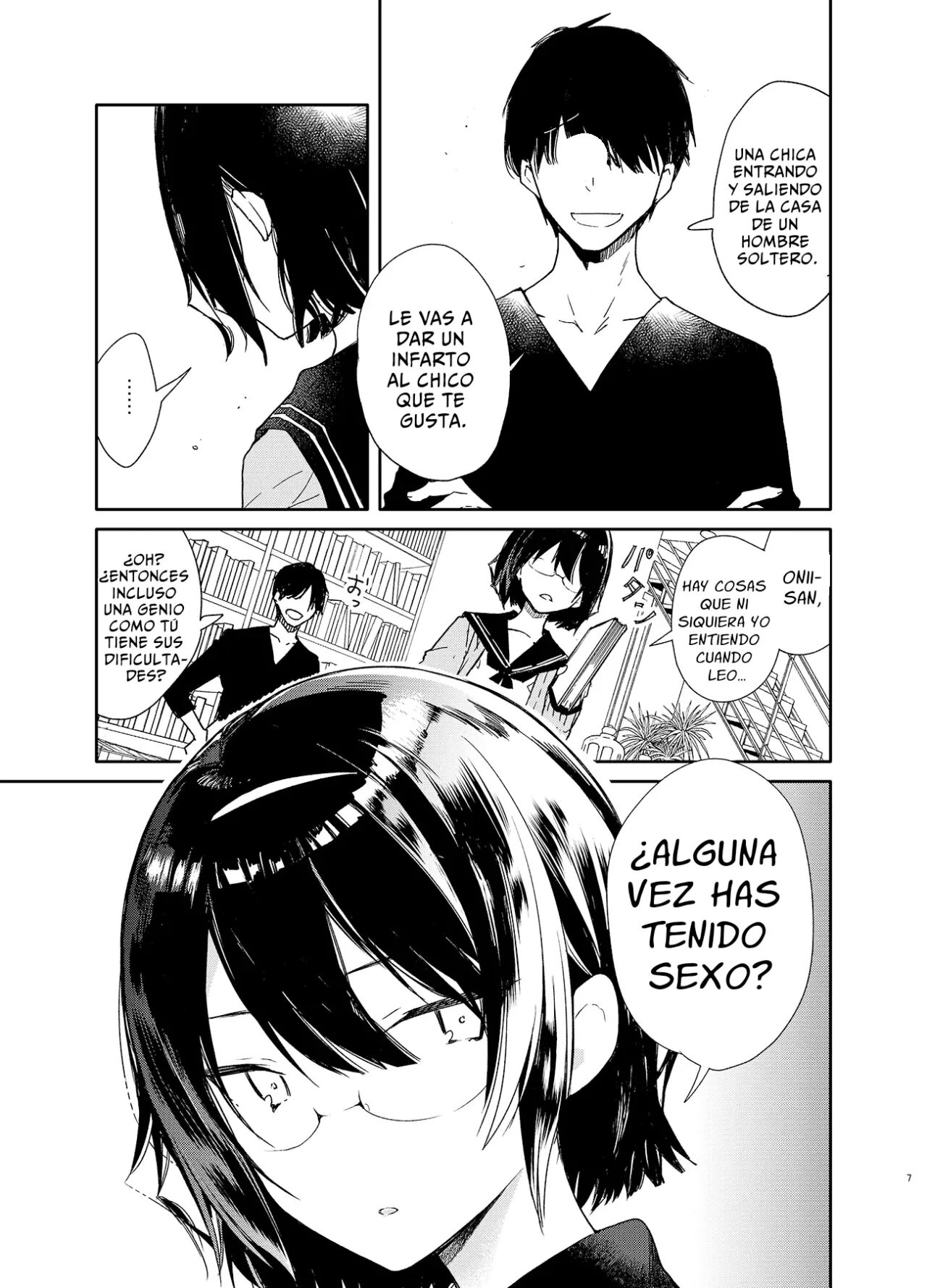 Chiteki Bungaku Bishoujo to Ikimakuri Obenkyou Ecchi page 6 full