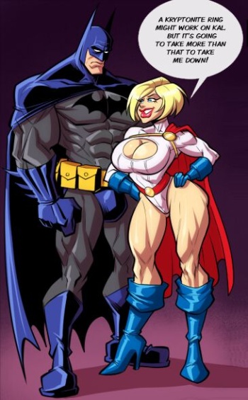 [Fontez] Meet the Batman (Batman x PowerGirl) cover