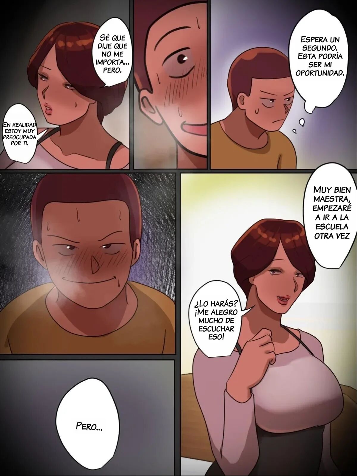 ¿Que pasaria si le dijera "Tenga Sexo conmigo- durante el sermon de la profesora"？ page 11 full