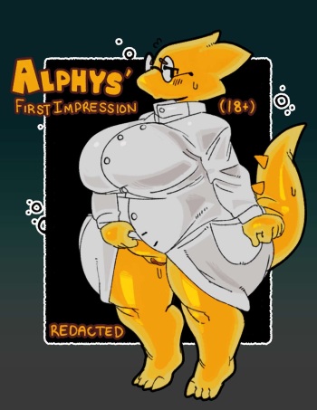 [Redacted] Alphys' First Impression (Eng) cover