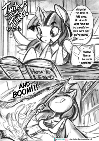 [Lummh] Twilewd, Do The Thing! (My Little Pony: Friendship is Magic) cover